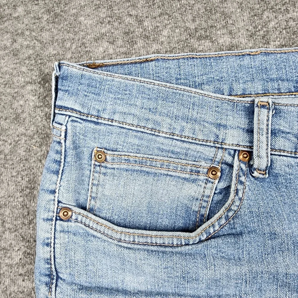 Lee‎ Classic Fit Jeans Mens 42x29 Light Blue Denim Straight Leg Pants